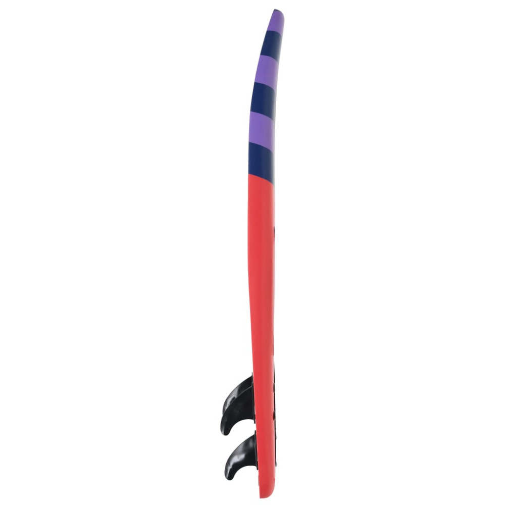 Produktbild för Surfbräda 170 cm randig