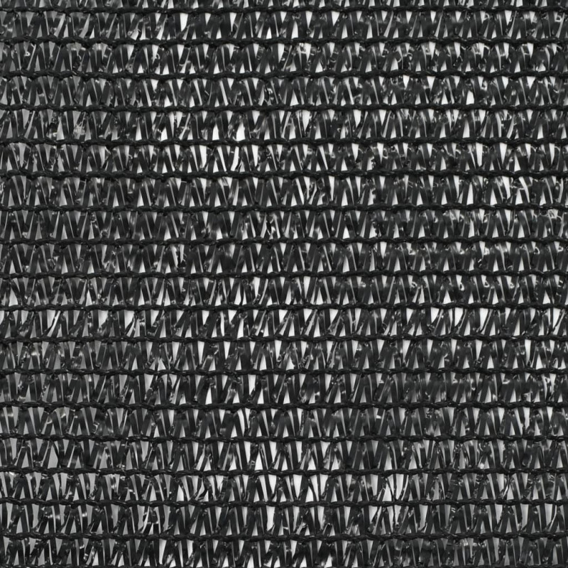 Produktbild för Vindskydd för tennisplan HDPE 1,4x100 m svart