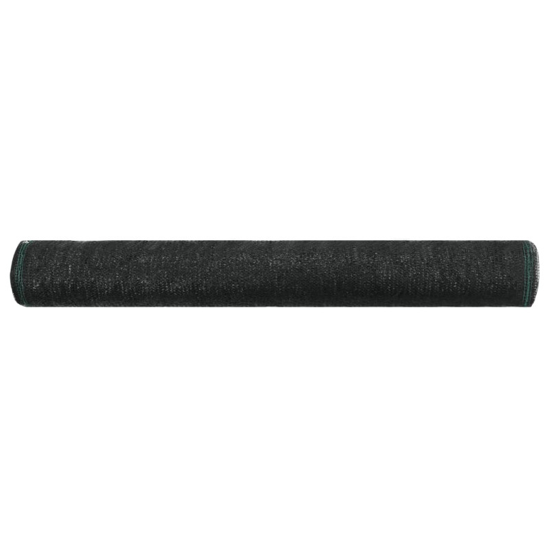 Produktbild för Vindskydd för tennisplan HDPE 1,2x50 m svart