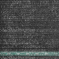 Miniatyr av produktbild för Vindskydd för tennisplan HDPE 1,2x25 m svart