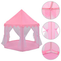 Miniatyr av produktbild för Lektält prinsessa rosa