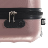 Miniatyr av produktbild för Hård resväska roséguld ABS