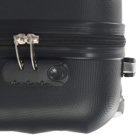 Miniatyr av produktbild för Hård resväska svart ABS