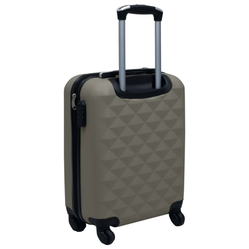 Produktbild för Hård resväska antracit ABS