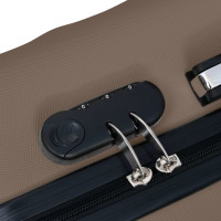 Miniatyr av produktbild för Hård resväska brun ABS