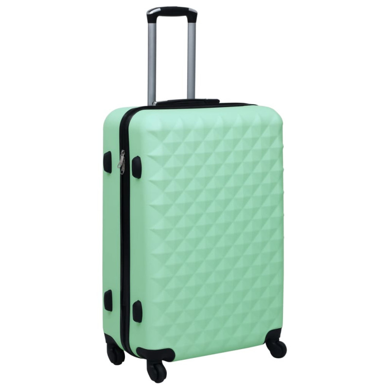 Produktbild för Hårda resväskor 3 st mintgrön ABS