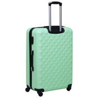 Miniatyr av produktbild för Hårda resväskor 3 st mintgrön ABS