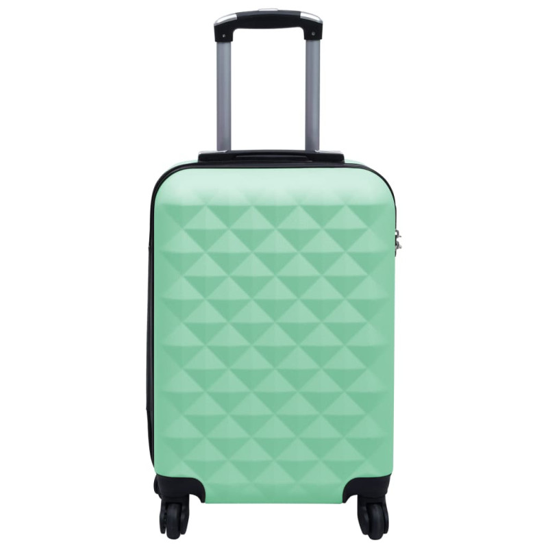 Produktbild för Hårda resväskor 2 st mintgrön ABS