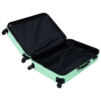Miniatyr av produktbild för Hårda resväskor 2 st mintgrön ABS