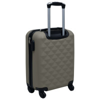 Miniatyr av produktbild för Hårda resväskor 2 st antracit ABS
