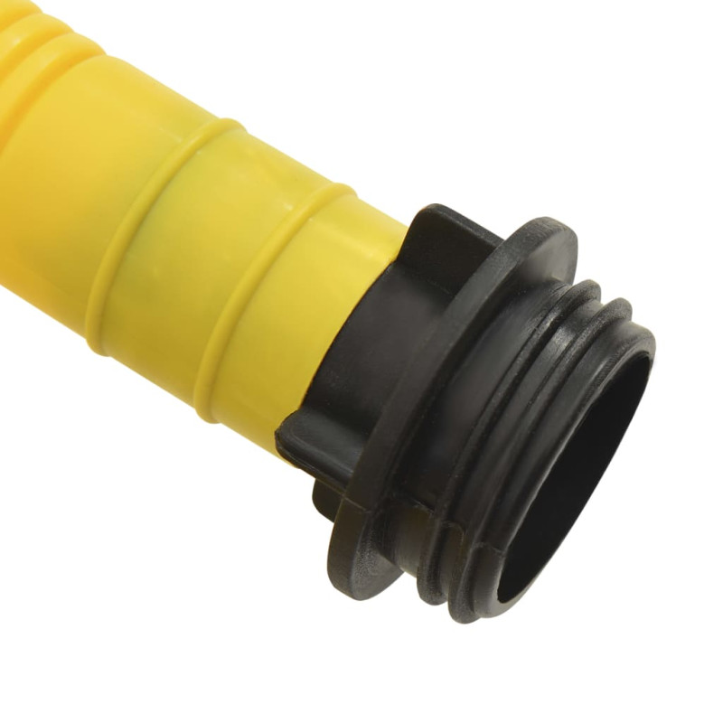 Produktbild för Fotpump 26x18 cm PP och PE grå och gul