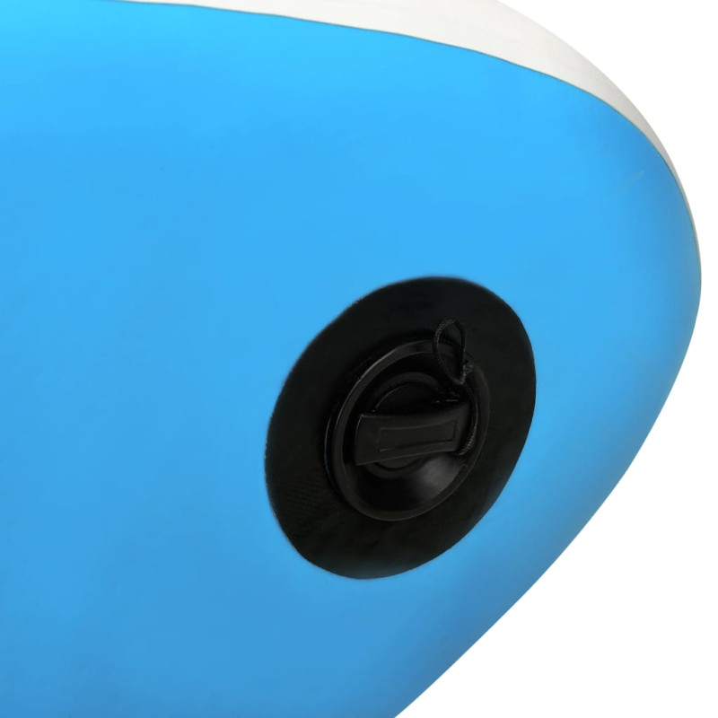Produktbild för SUP-bräda uppblåsbar 366x76x15 cm blå