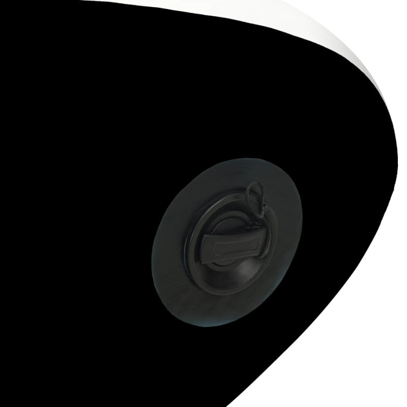Produktbild för SUP-bräda uppblåsbar 320x76x15 cm svart