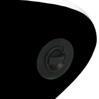 Produktbild för SUP-bräda uppblåsbar 305x76x15 cm svart