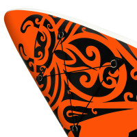 Produktbild för SUP-bräda uppblåsbar 305x76x15 cm orange
