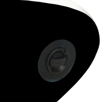 Miniatyr av produktbild för SUP-bräda uppblåsbar 366x76x15 cm svart
