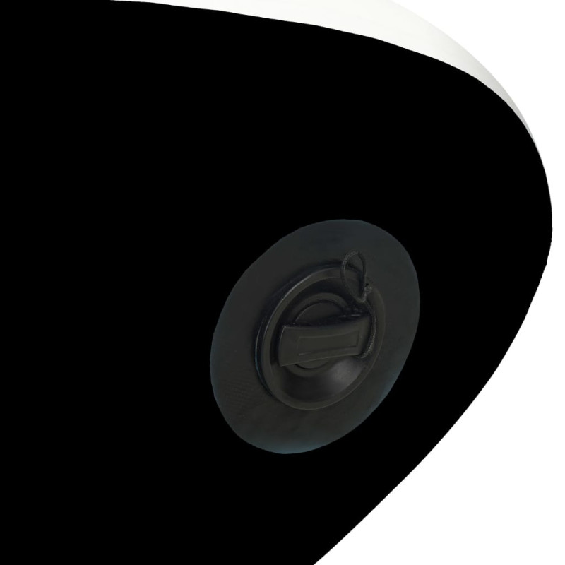 Produktbild för SUP-bräda uppblåsbar 366x76x15 cm svart