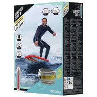 Produktbild för Bestway Uppblåsbar SUP-bräda Hydro-Force Compact Surf 8 243x57x7 cm