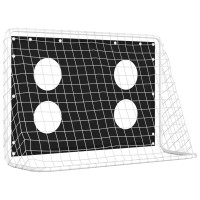 Produktbild för Fotbollsmål för träning stål 184x61x122 cm