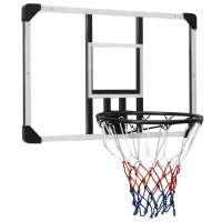 Miniatyr av produktbild för Basketkorg transparent 90x60x2,5 cm polykarbonat