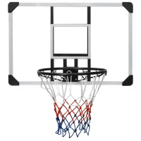 Miniatyr av produktbild för Basketkorg transparent 90x60x2,5 cm polykarbonat