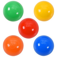 Miniatyr av produktbild för Lektält med 350 bollar flerfärgat
