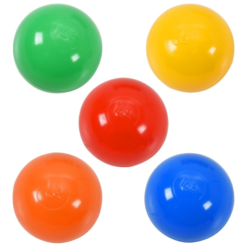 Produktbild för Lektält med 250 bollar flerfärgat 338x123x111 cm