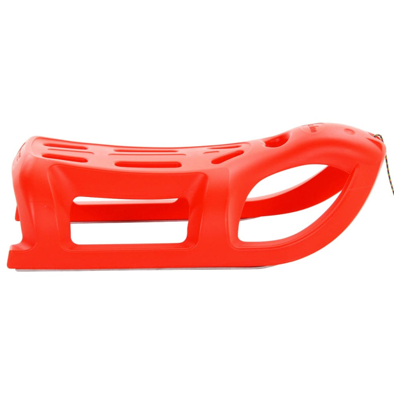 Produktbild för Släde röd 80x39,5x25,5 cm polypropylen