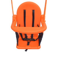 Produktbild för Barngunga set med säkerhetsbälte orange