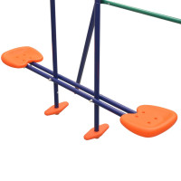 Miniatyr av produktbild för Gungställning med 4 sitsar orange