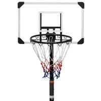 Miniatyr av produktbild för Basketkorg transparent 216-250 cm polykarbonat