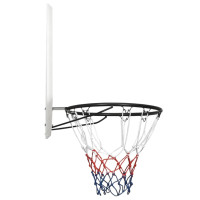 Produktbild för Basketplatta vit 90x60x2 cm polyeten