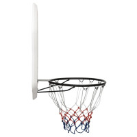Produktbild för Basketplatta vit 109x71x3 cm polyeten