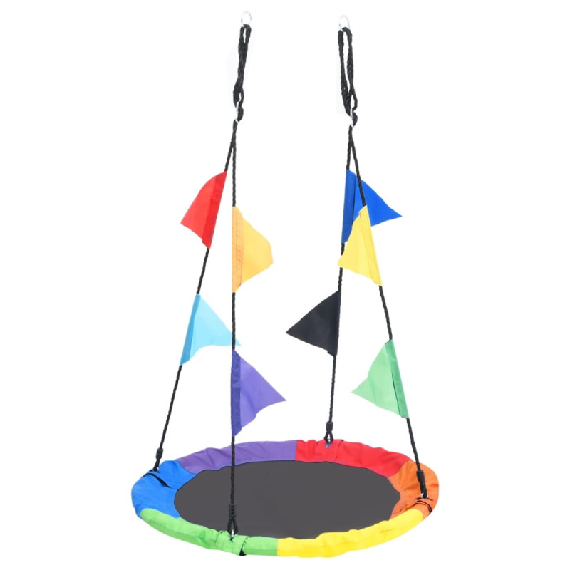 Produktbild för Gunga med flaggor 100 cm