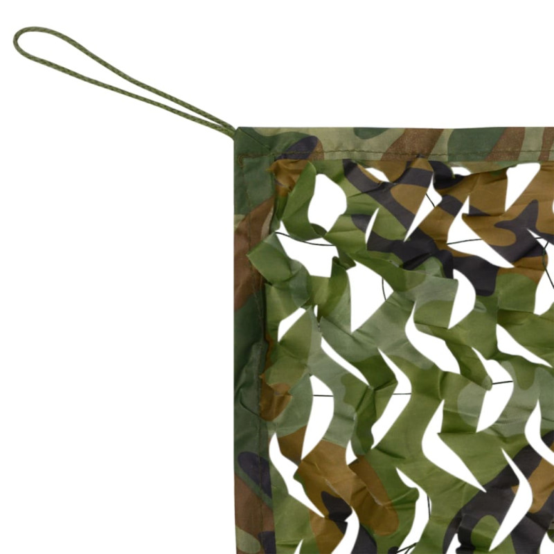 Produktbild för Kamouflagenät med förvaringsväska 2x8 m grön