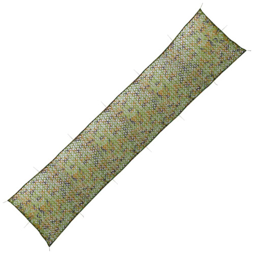 vidaXL Kamouflagenät med förvaringsväska 1,5x8 m grön