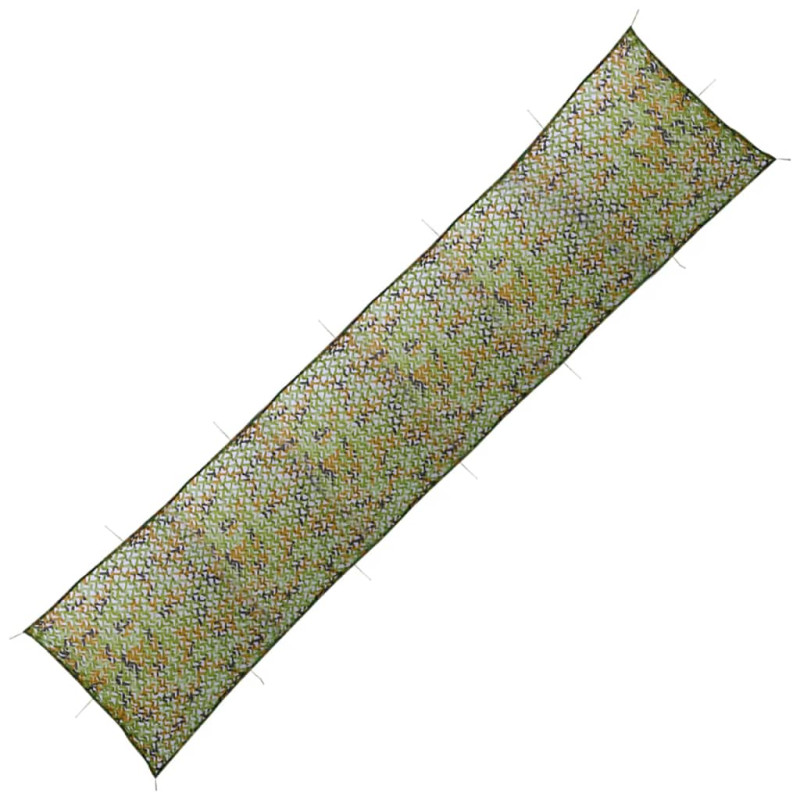 Produktbild för Kamouflagenät med förvaringsväska 1,5x8 m grön