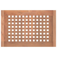 Produktbild för Sidobord för badrum 45x30x45 cm massiv teak