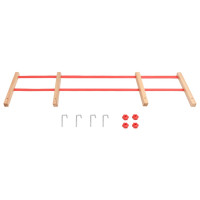 Miniatyr av produktbild för Ryggstöd för kälke röd plywood