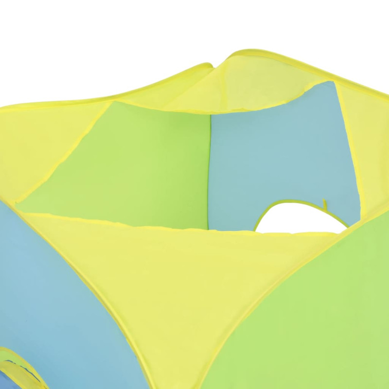 Produktbild för Lektält med 100 bollar flerfärgat