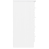 Produktbild för Byrå ALTA vit 77x35x73 cm massiv furu