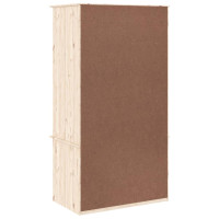 Produktbild för Klädskåp ALTA 90x55x170 cm massiv furu