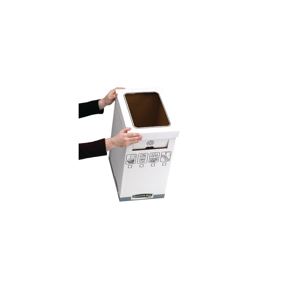 Produktbild för Papperskorg FELLOWES R-kive 90L 5/fp