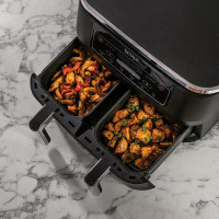 Produktbild för Ninja AF300 Dubbel 7,6 l Fristående 1690 W Varmluftsfritös Svart