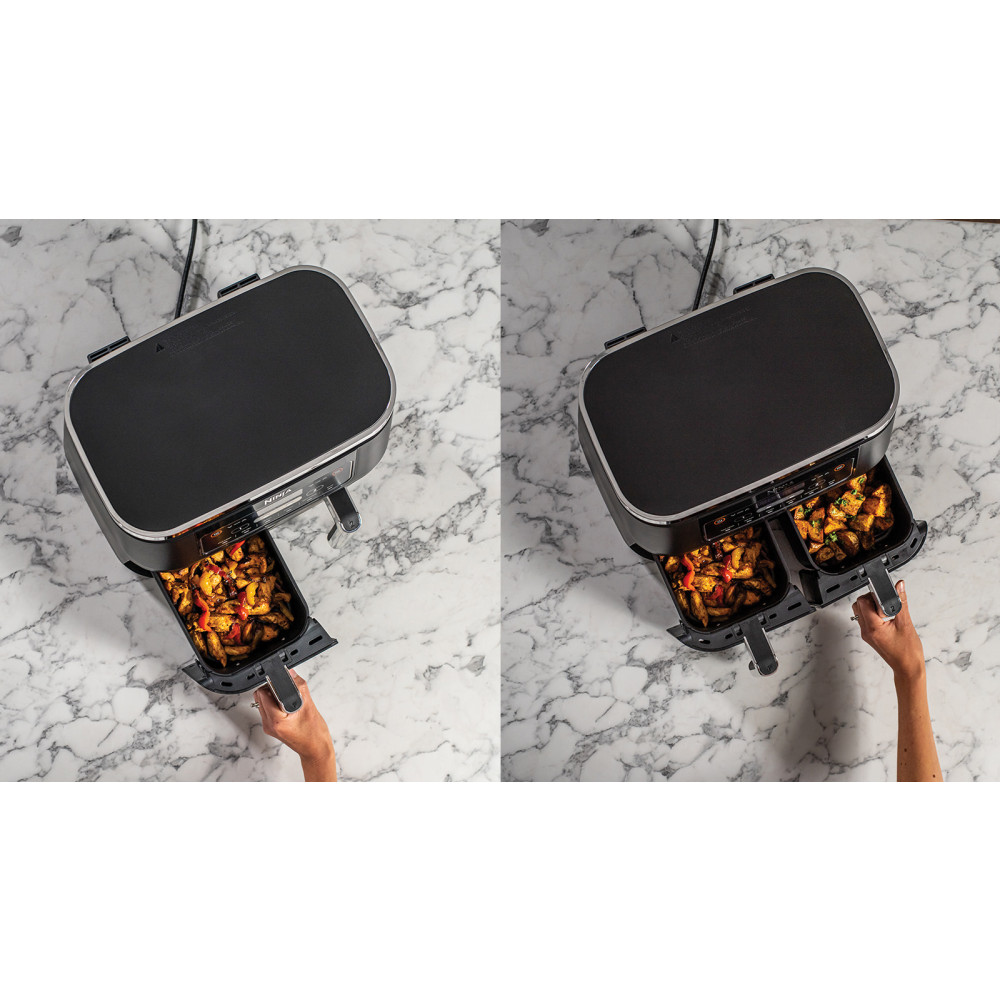 Produktbild för Ninja AF300 Dubbel 7,6 l Fristående 1690 W Varmluftsfritös Svart