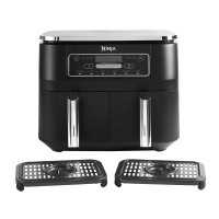 Produktbild för Ninja AF300 Dubbel 7,6 l Fristående 1690 W Varmluftsfritös Svart