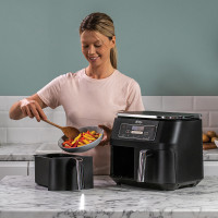 Produktbild för Ninja AF300 Dubbel 7,6 l Fristående 1690 W Varmluftsfritös Svart