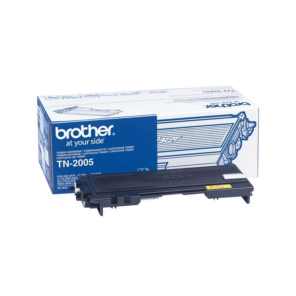 Produktbild för Brother TN-2005 Toner Cartridge Tonerkassett Original Svart