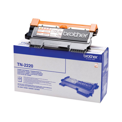 Brother Brother TN-2220 Tonerkassett 1 styck Original Svart