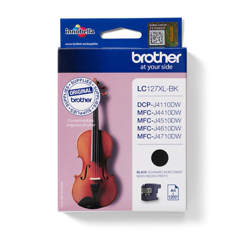 Brother Brother LC127XLBK bläckpatroner 1 styck Original Svart